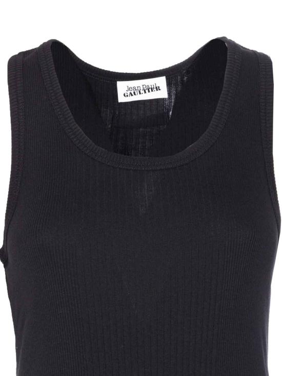 25FW 장 폴 고티에 민소매 티셔츠 DR073J01400 Black - JEAN PAUL GAULTIER