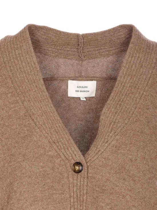  루루 스튜디오 가디건 KAIALDSTAUPEMELANGE Beige - LOULOU STUDIO