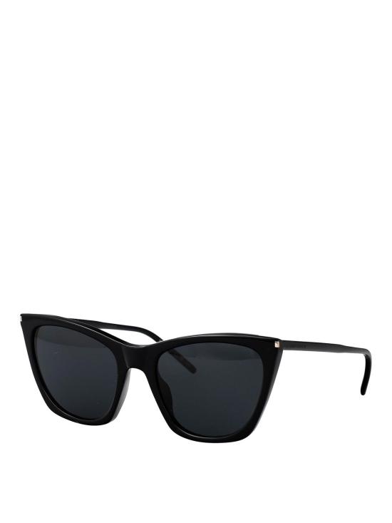 25FW 생로랑 선글라스 SL214KATETHIN001 BLACK - SAINT LAURENT
