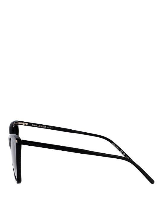 25FW 생로랑 선글라스 SL214KATETHIN001 BLACK - SAINT LAURENT