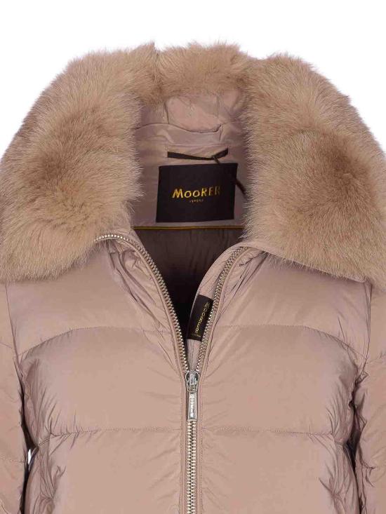  무레르 도라도 FUR OS 다운 코트 DORADOFUROSV0942 Beige - MOORER
