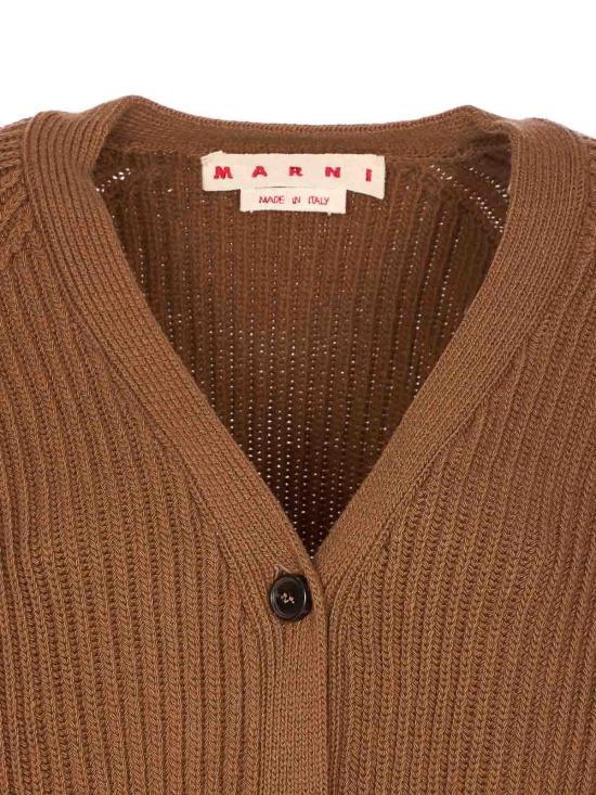 25FW 마르니 가디건 CDMD0429Q0UFH553B2M29 Brown - MARNI