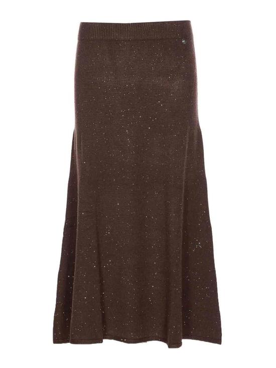 25FW 리우조 미디 스커트 MF5295MA27RA4367 Brown