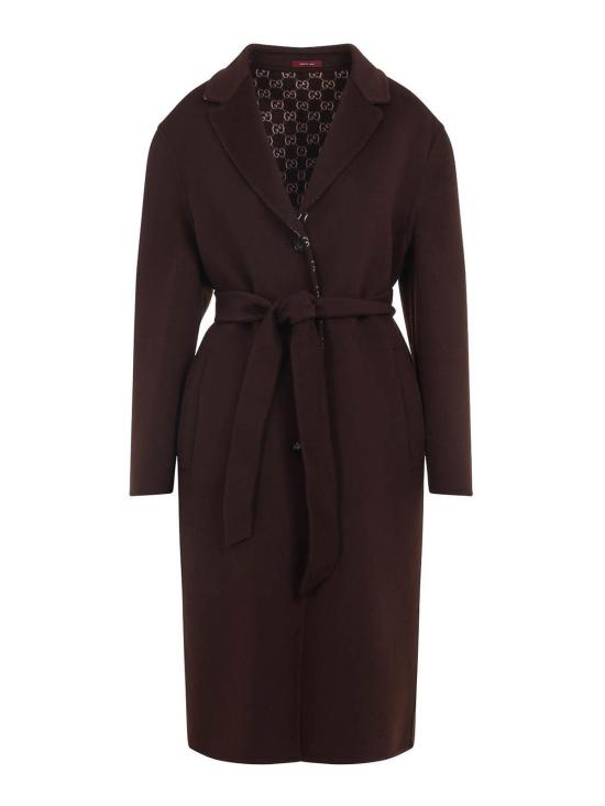 26SS 구찌 리버서블 롱 울 코트 823839Z7ASL2016 Brown