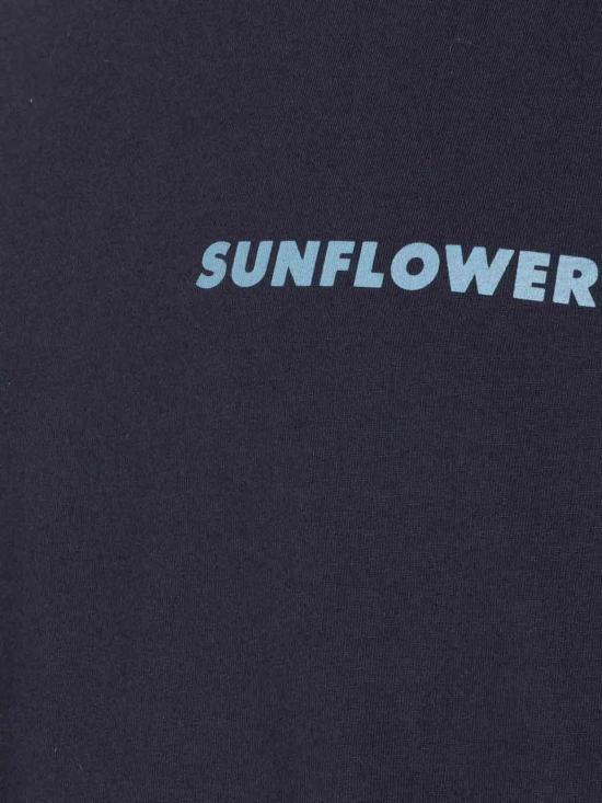  선플라워 반팔 티셔츠 2103NAVY Blue - SUNFLOWER