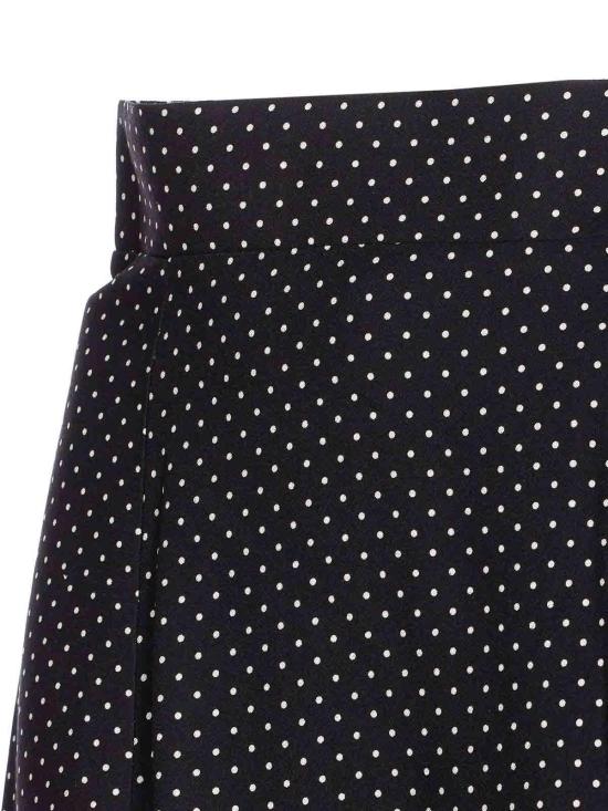 25FW 마 데 마가리타스 미디 스커트 MMABW01315NE102 Black - MAR DE MARGARITAS