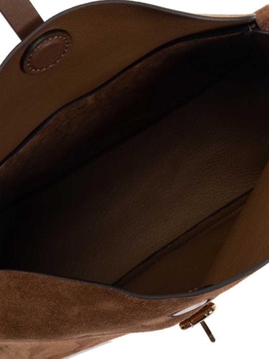 26SS 에트로 미디엄 스웨이드 포니 백 WP1C0019AP341M0453 Brown - ETRO