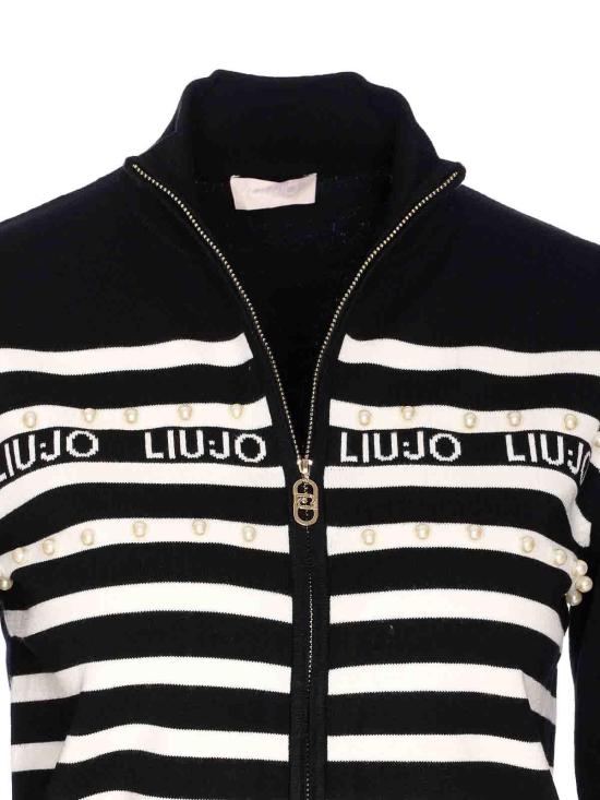 25FW 리우조 터틀넥 TF5214MS63L03N66 Black - LIU JO