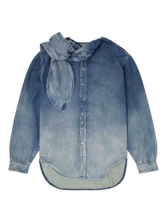  디젤 블라우스 A19020068SZ01 Blue