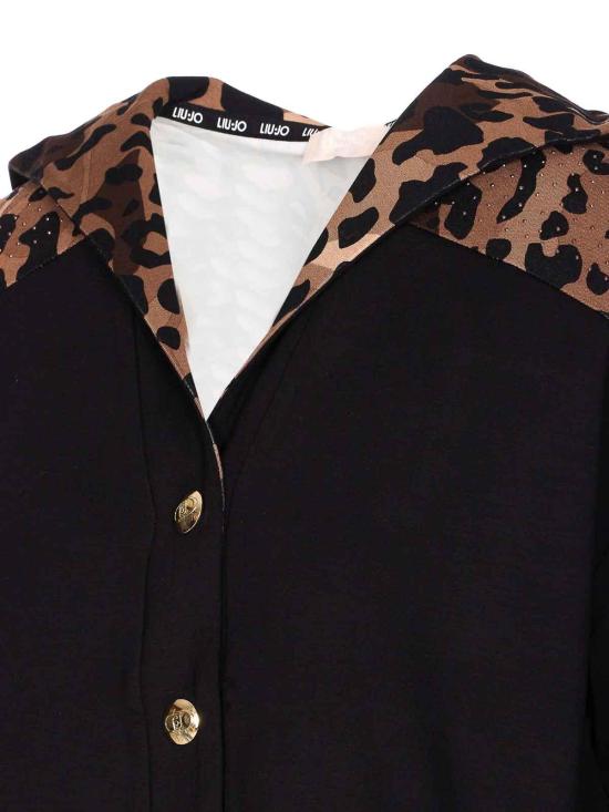 25FW 리우조 가디건 TF5125JS182M9705 Black - LIU JO