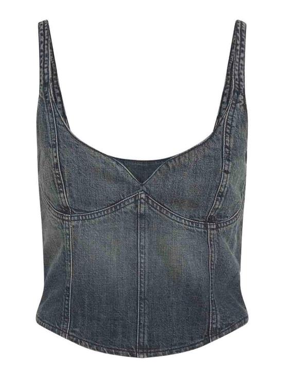  발렌시아가 민소매 티셔츠 849811TTW763394 Green