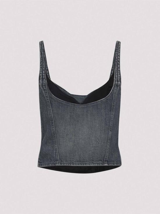  발렌시아가 민소매 티셔츠 849811TTW763394 Green - BALENCIAGA