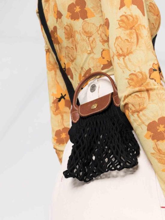  롱샴 르 플리아쥬 필레 XS 크로스백 10139HVH001 BLACK - LONGCHAMP