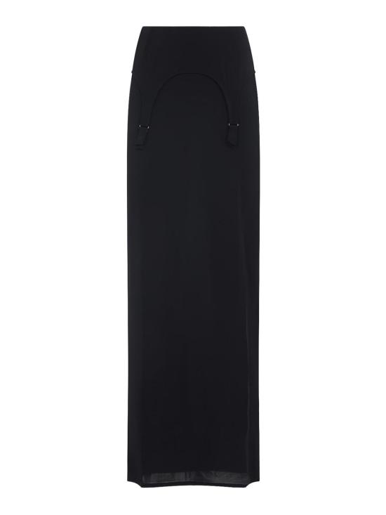 25FW 장 폴 고티에 미디 스커트 2504WSK022J0258484 Blue