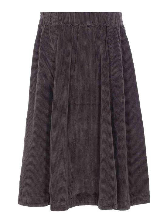  트루 에비뉴 미디 스커트 GARDENDARKBROWN Brown - TRUE AVENUE