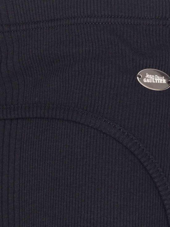 25FW 장 폴 고티에 숏팬츠 TR038J01400 Black - JEAN PAUL GAULTIER