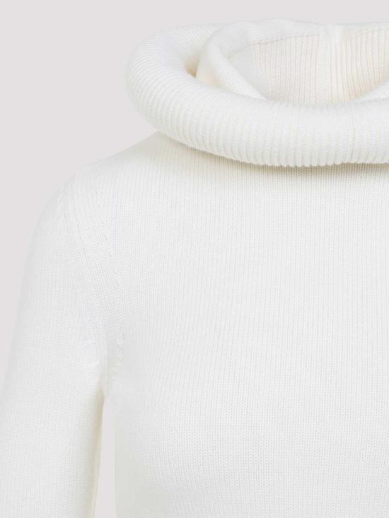 25FW 알라이아 터틀넥 AA9G0071K133B000 White - ALAIA