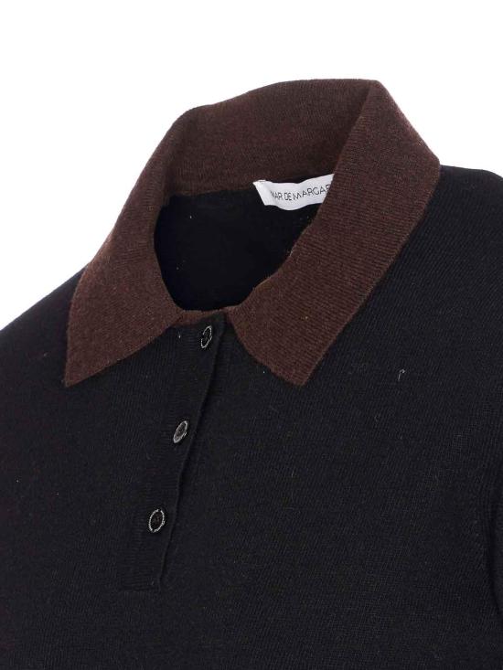  마 데 마가리타스 폴로 티셔츠 MMABW01510NE01 Black - MAR DE MARGARITAS