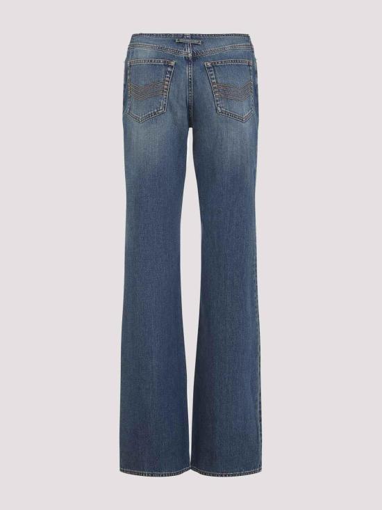 25FW 장 폴 고티에 스트레이트 팬츠 2504WTR031D02557 Blue - JEAN PAUL GAULTIER