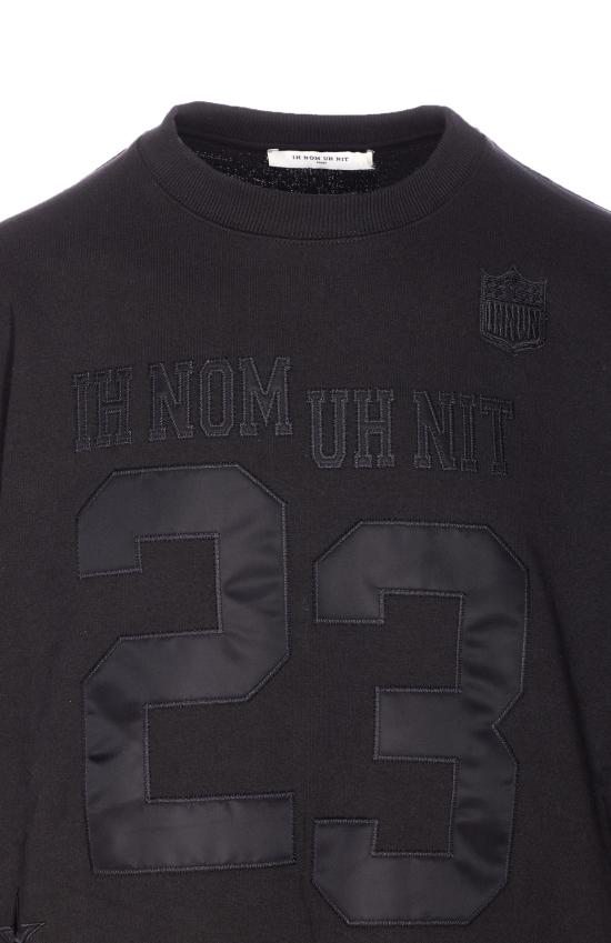 25FW 이놈어닛 스웨터 NUW25214 999 Black - IH NOM UH NIT