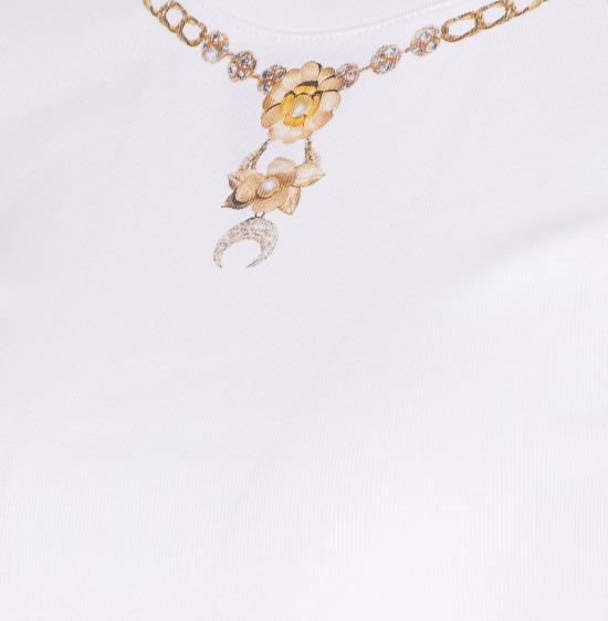 25FW 마린세르 반팔 티셔츠 WTT012A CJER0092WH10 White - MARINE SERRE