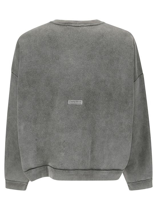 25FW 아크네 스튜디오 긴팔 티셔츠 CI0137BM0 FADED BLACK DOM - ACNE STUDIOS