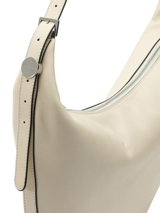 25FW 마르니 숄더백 도트 무늬  화이트 - MARNI