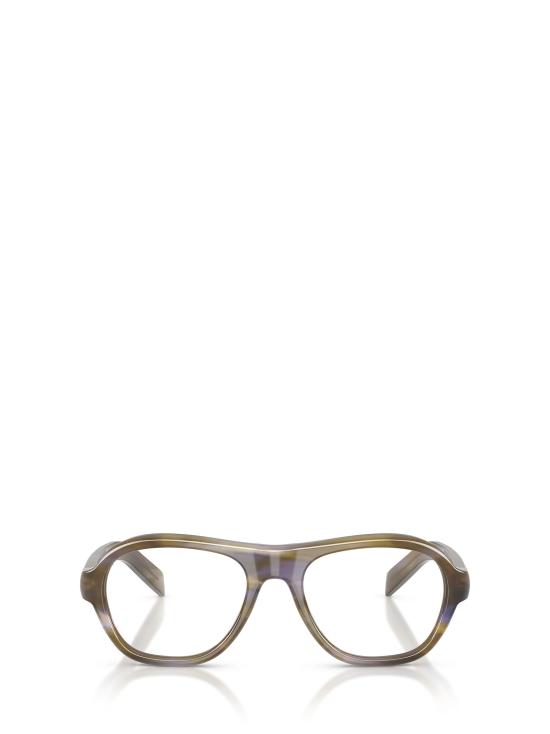 26FW 프라다 안경 PR C12V 23G1O1 STRIPED LAGOON