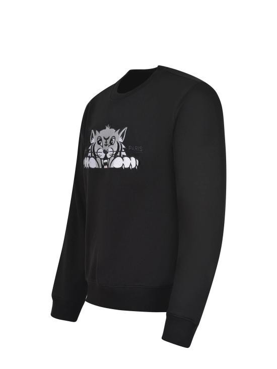 25FW 겐조 긴팔 티셔츠 FF65SW1504MF 99J Black - KENZO