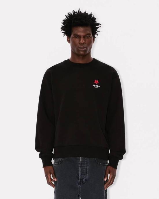 25FW 겐조 긴팔 티셔츠 FF65SW2604MC 99J Black - KENZO