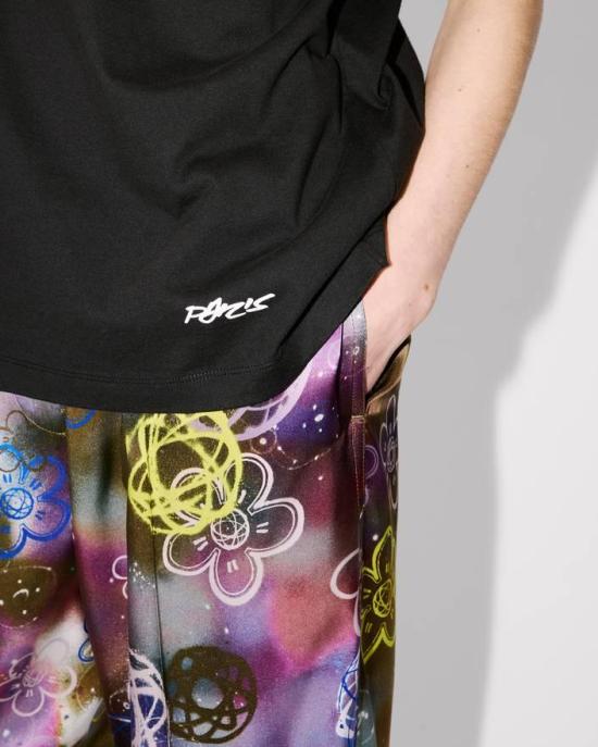 25FW 겐조 반팔 티셔츠 FF62TS5544SG 99J Black - KENZO