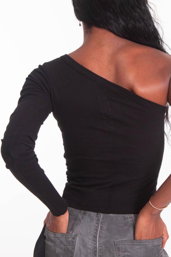 25FW 다크쉐도우 긴팔 티셔츠 DS02E7216 RN 09 Black - DRKSHDW