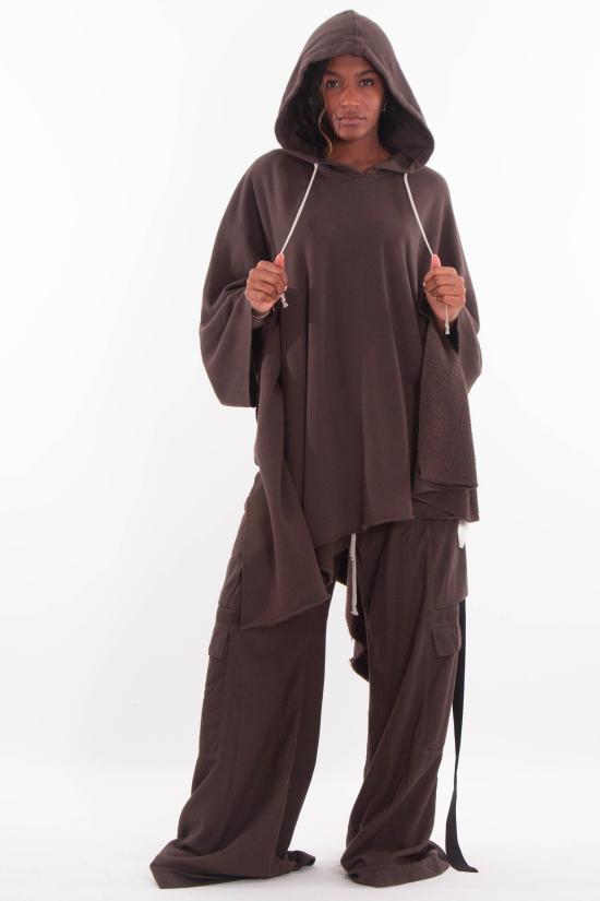 25FW 다크쉐도우 긴팔 티셔츠 DS02E7245 FSL 78 Brown - DRKSHDW