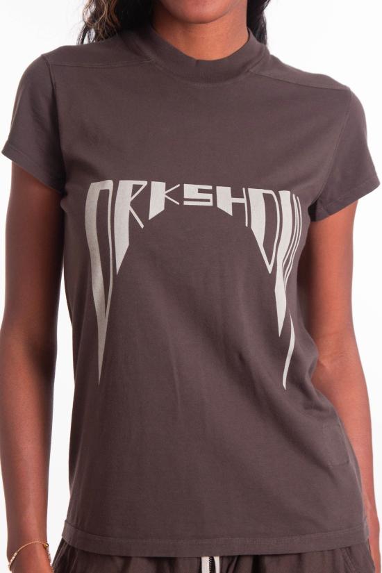 25FW 다크쉐도우 반팔 티셔츠 DS02E7208 RNEPD 7808 Brown - DRKSHDW