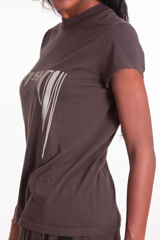 25FW 다크쉐도우 반팔 티셔츠 DS02E7208 RNEPD 7808 Brown - DRKSHDW