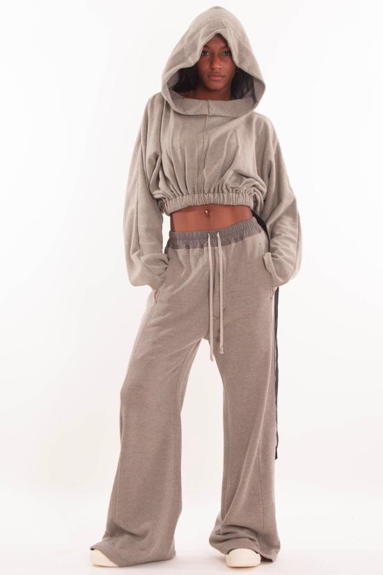 25FW 다크쉐도우 긴팔 티셔츠 DS02E7236 FGM 178 Grey - DRKSHDW