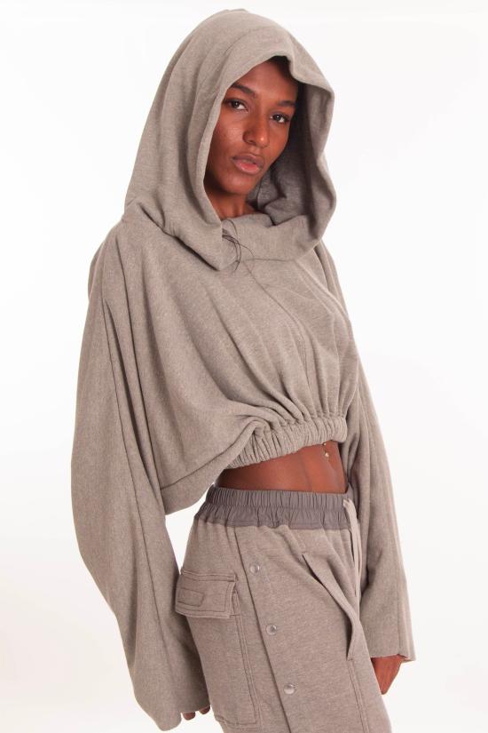 25FW 다크쉐도우 긴팔 티셔츠 DS02E7236 FGM 178 Grey - DRKSHDW