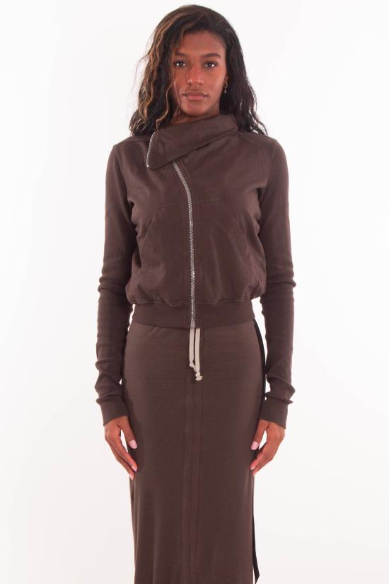 25FW 다크쉐도우 긴팔 티셔츠 DS02E7239 RIG 78 Brown