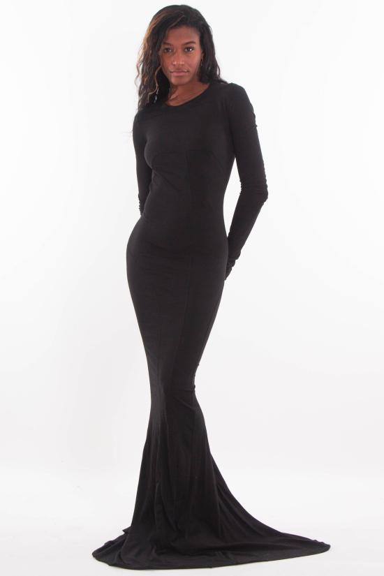 25FW 다크쉐도우 롱 원피스 DS02E7512 RN 09 Black - DRKSHDW