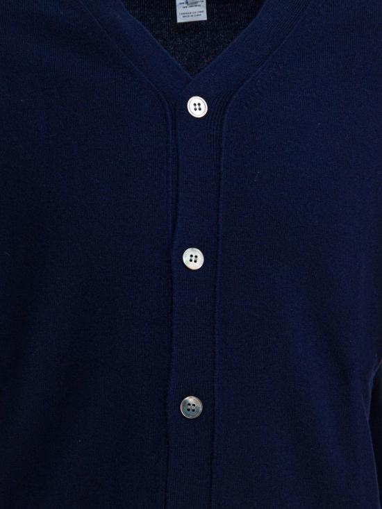 25FW 꼼데가르송 스웨터 FZN109PER2NAVYTOPGREY - COMME DES GARCONS