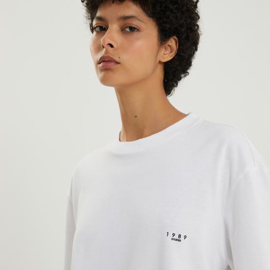 25FW 1989 스튜디오 탑 S03UEB001JER002 White - 1989 STUDIO