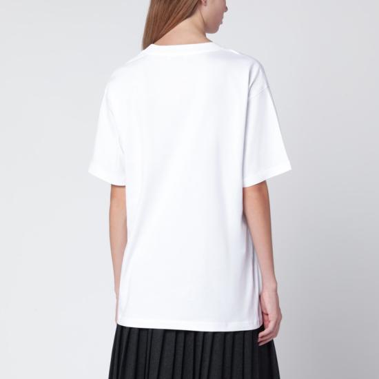  모스키노 반팔 티셔츠 07195441 White - MOSCHINO