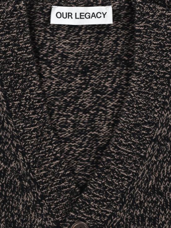 25FW 아워레가시 스웨터 M4253ABBEAR TWIST MOULINE WOOL BROWN - OUR LEGACY