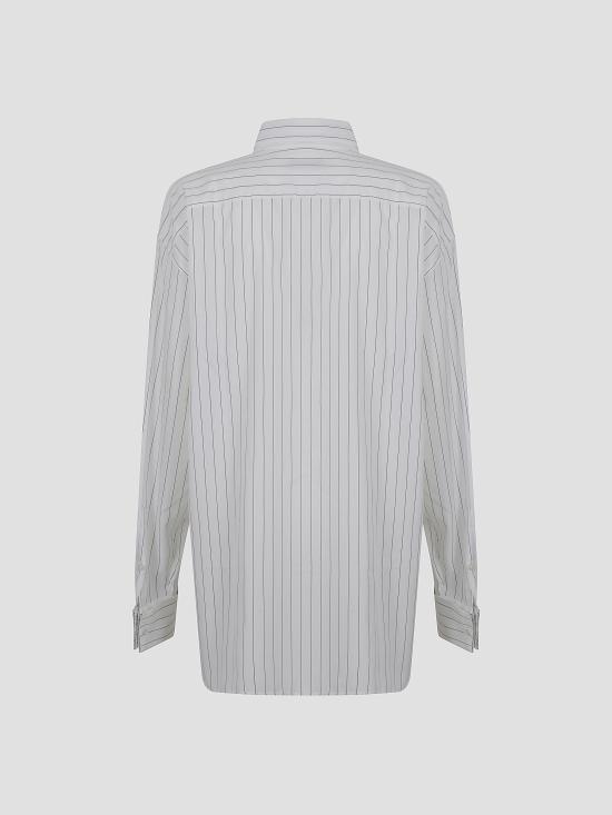 25FW 드리스 반 노튼 셔츠 207672021 509 NAVY - DRIES VAN NOTEN