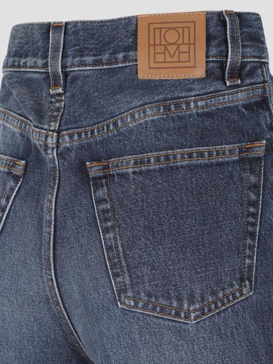 25FW 토템 데님 팬츠 242WRB2426FB0045067 28 DARK BLUE - TOTEME