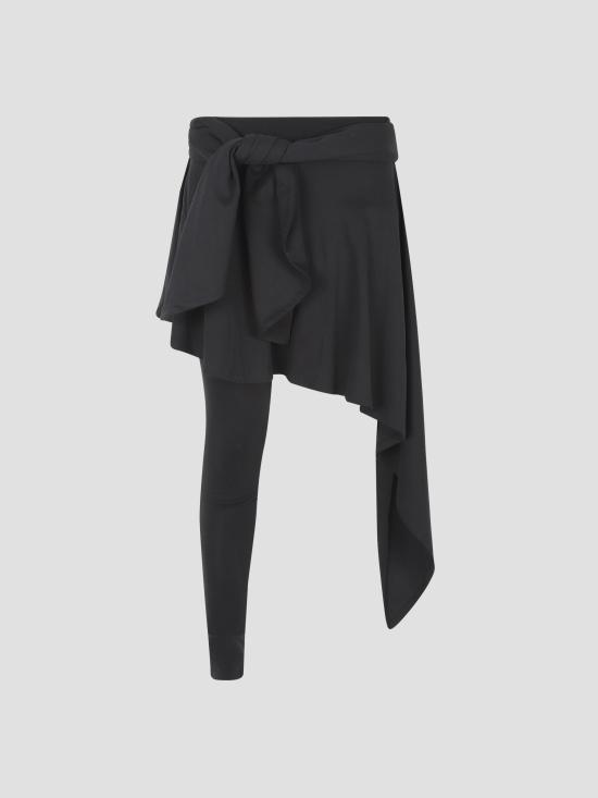 25FW LAMIA LAGHA 숏 스커트 01SK01BK BLACK