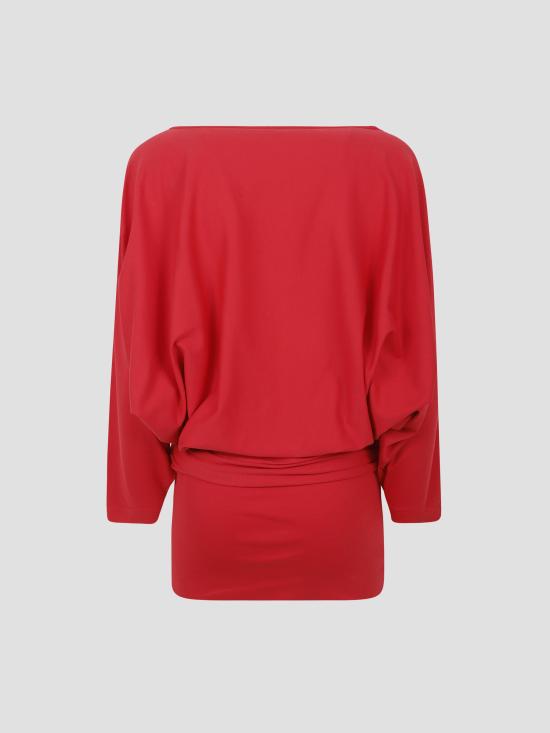 25FW LAMIA LAGHA 숏 원피스 01DR04RD RED - LAMIA LAGHA