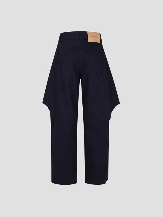 25FW JW앤더슨 데님 팬츠 DT0122PG1836 807 BLUE RED - JW ANDERSON