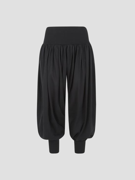 25FW 라미아 라가 스트레이트 팬츠 01PA01BK BLACK