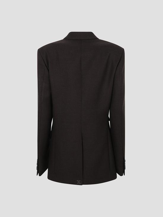 25FW 드리스 반 노튼 코트 204432058 704 DARK BROWN - DRIES VAN NOTEN